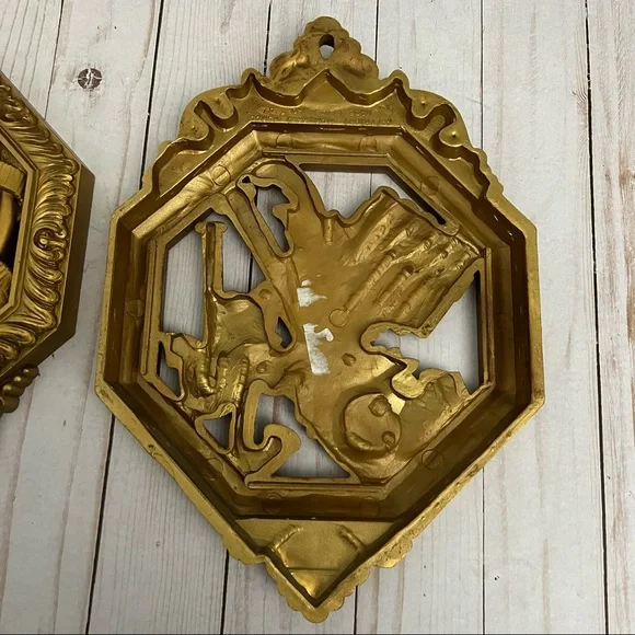 Humco vintage 1970’s Music Themed Wall Plaques Made in USA - Picture 11 of 13